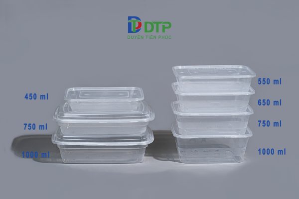 PLASTIC RECTANGULAR BOX